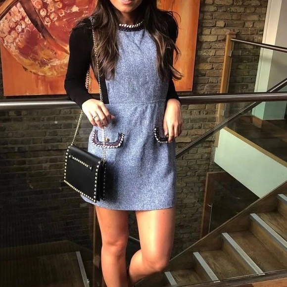 denim column dress Button Down Mini – Adeline Fit:Husky Style_Shift Our Favorite Details Blue Jean Denim Dresses